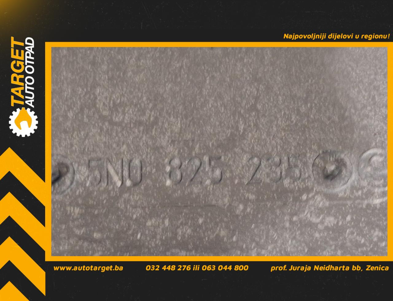 DIJELOVI PODNA ZASTITA VW TIGUAN > 11-15 2.0 5N0825235