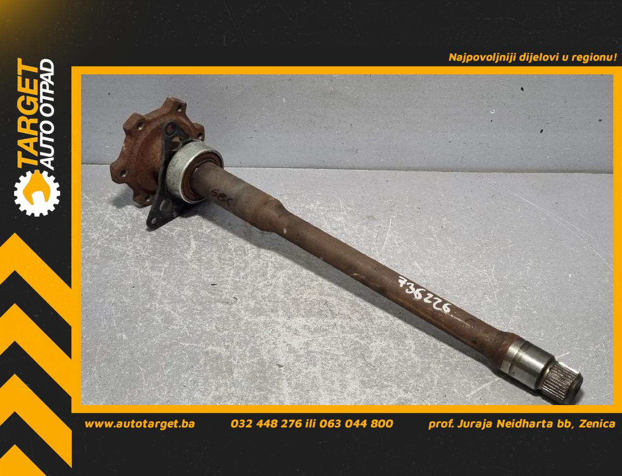DIJELOVI POLUOSOVINA AUDI A6 4G > 11-14 2.0 0B4409355C