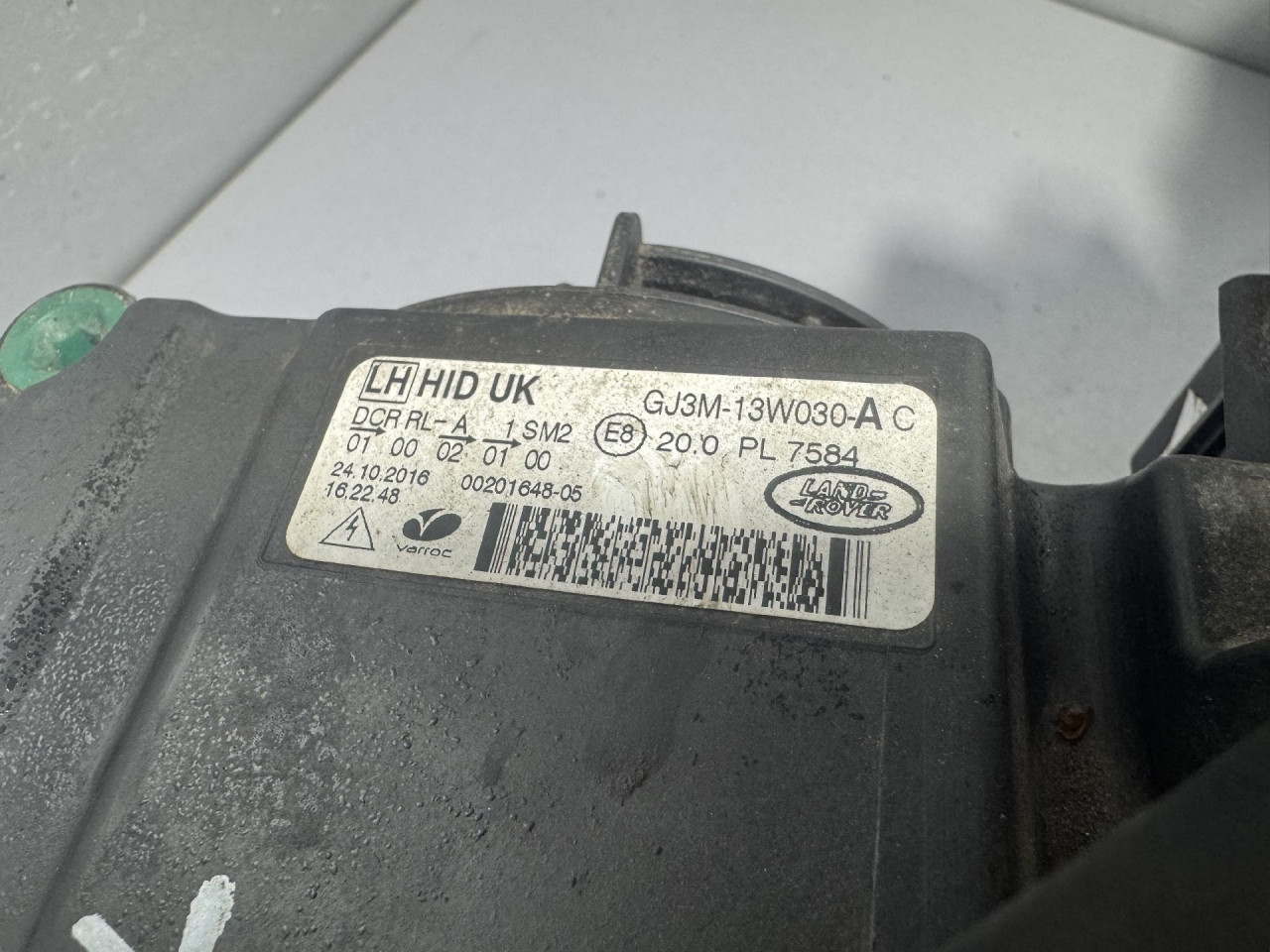 FAR LAND ROVER EVOQUE > 15-18 GJ3M-13W030-AC