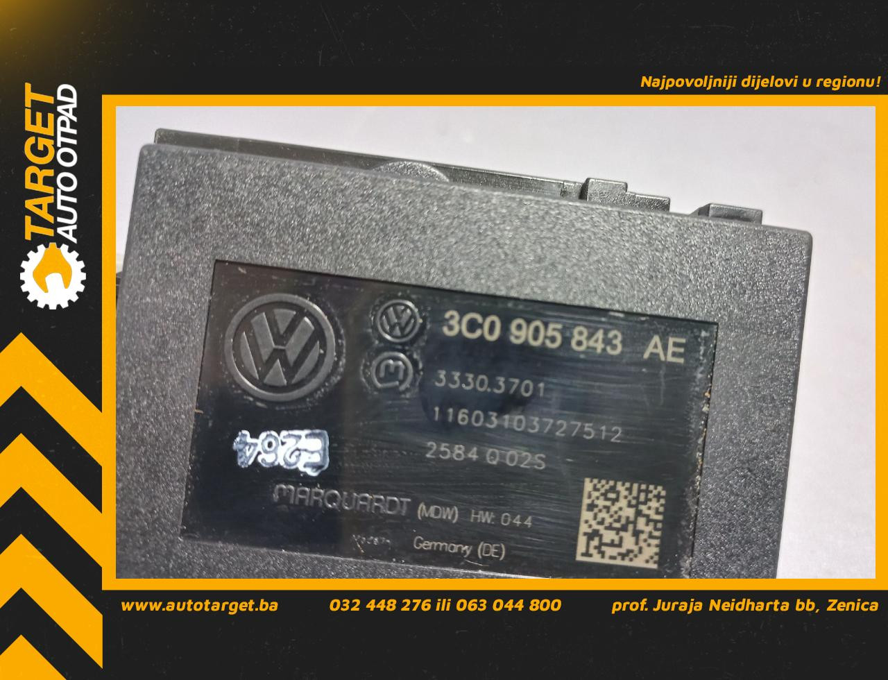 DIJELOVI BRAVA PALJENJA VW PASSAT B7 > 10-14 2.0 3C0905843AE