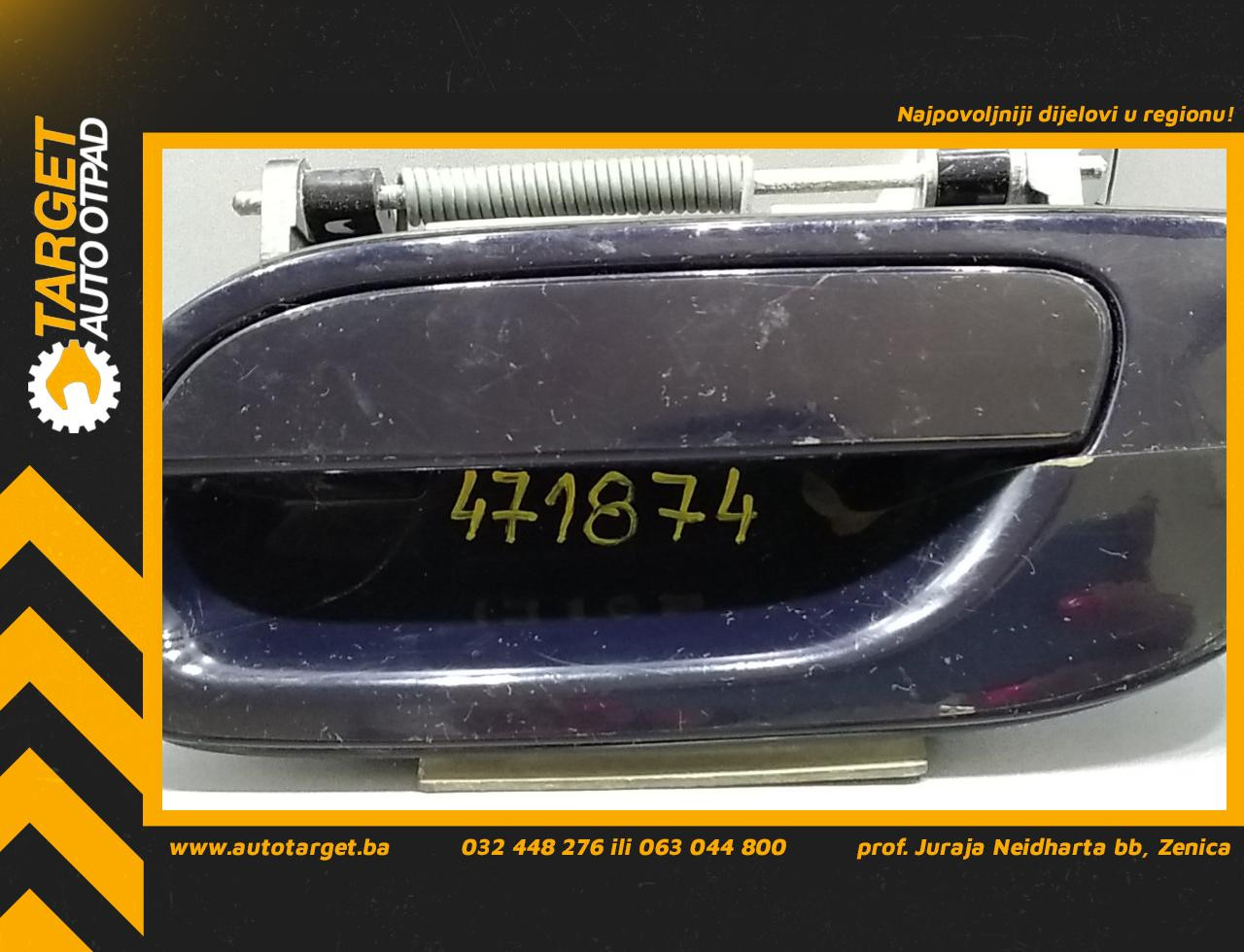 DIJELOVI RUCKA VRATA VOLVO V70 > 05-07 9159639LH