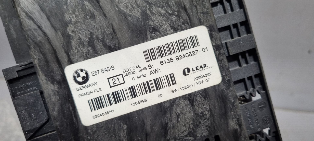 ELEKTRONIKA MODUL BMW X1 (E84) > 09-15 9240527