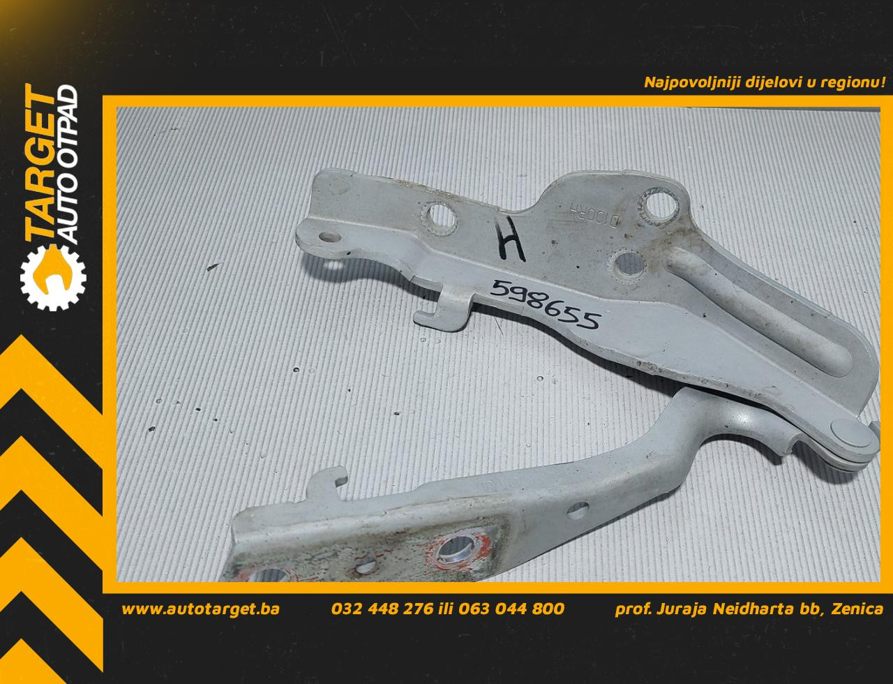 DIJELOVI SKARE OD HAUBE SSANGYONG ACTYON > 06-11