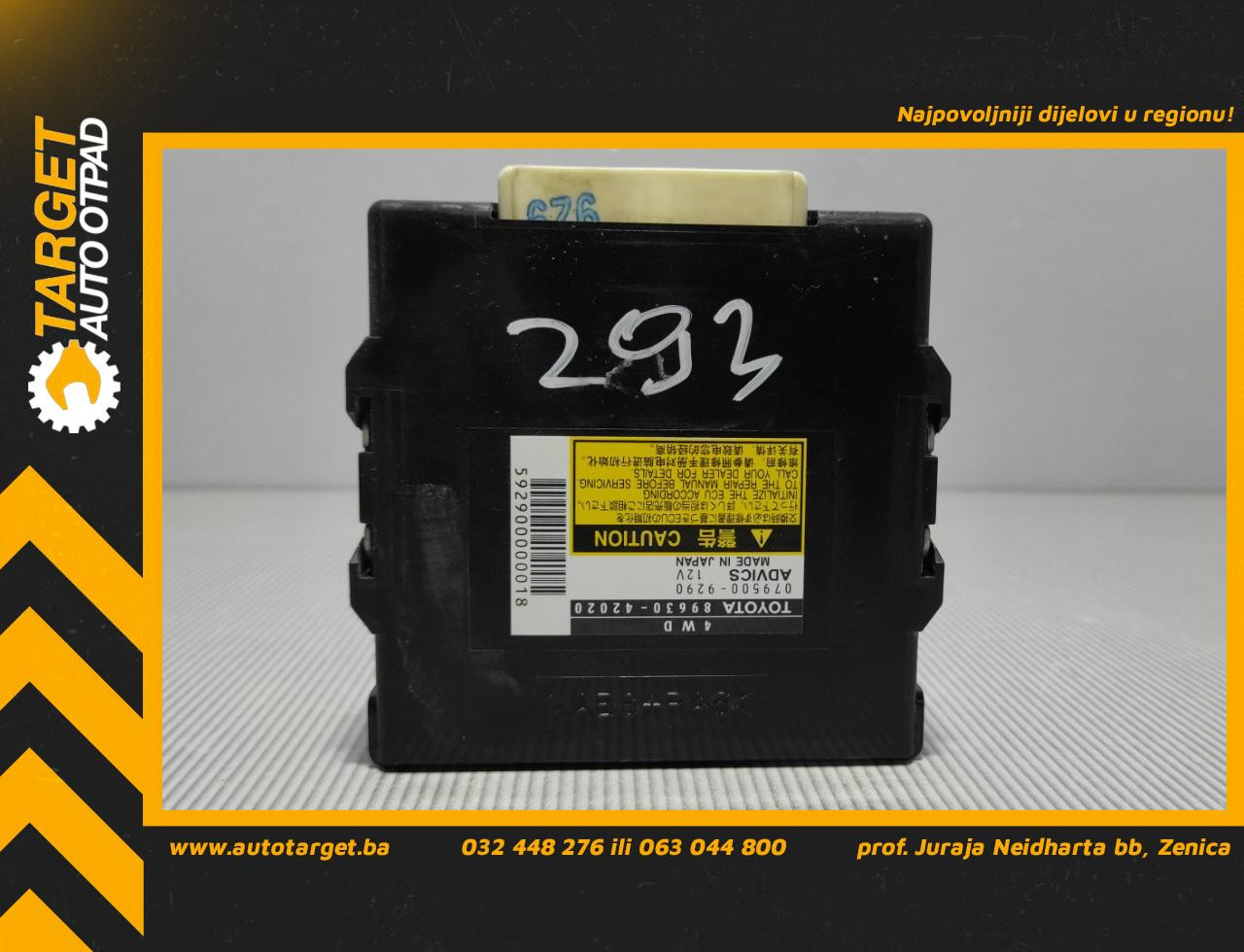 ELEKTRONIKA MODUL TOYOTA RAV 4 > 06-09 0795009290