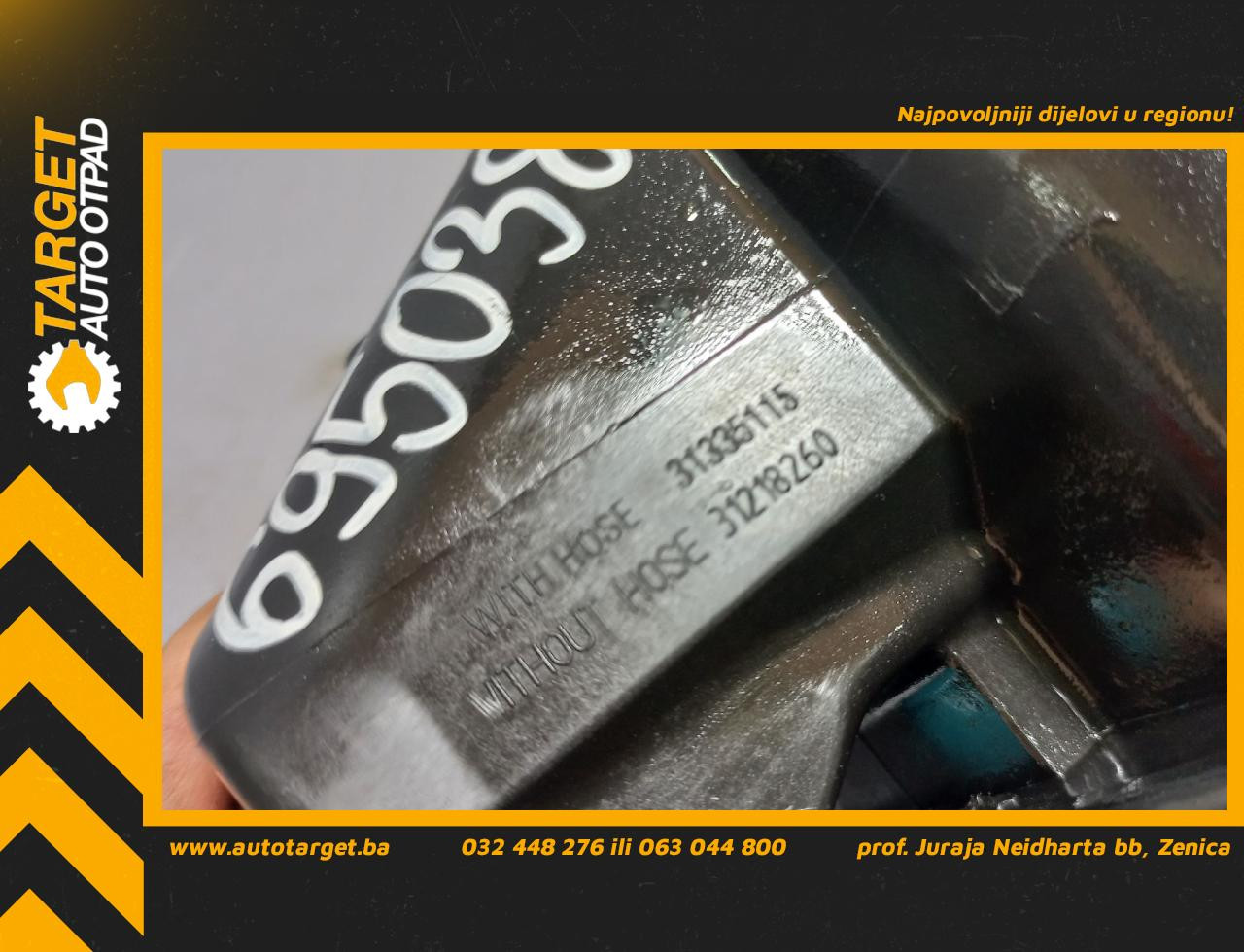 DIJELOVI POKLOPAC REZERVOARA VOLVO XC70 > 07-13 2.4 31335115