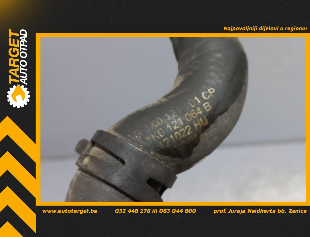 DIJELOVI CRIJEVO VW PASSAT B7 > 10-14 1.6 1K0121064B