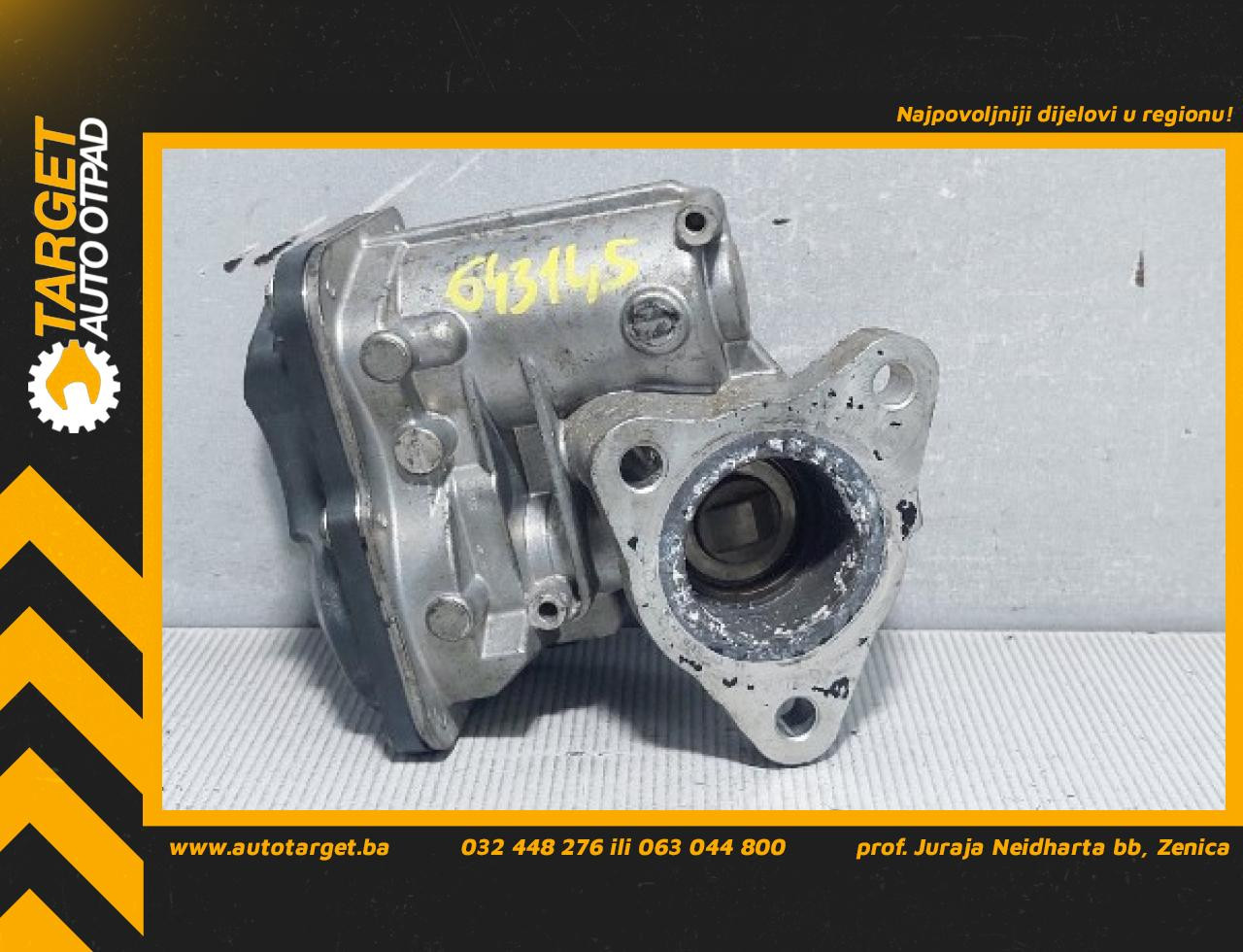 DIJELOVI EGR RENAULT CLIO > 12-16 1.5 8201143495