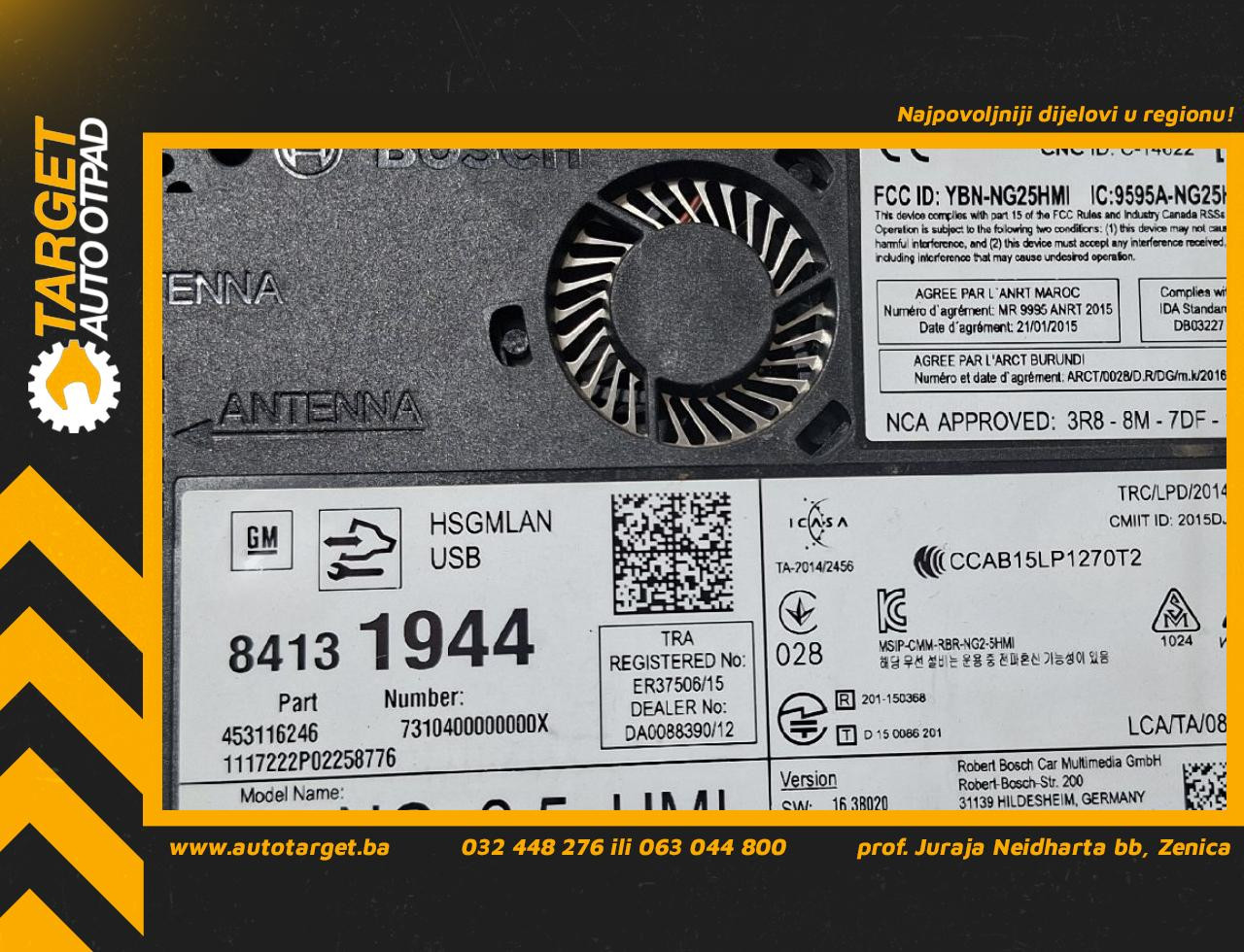 DIJELOVI ELEKTRONIKA MODUL OPEL INSIGNIA > 17-19 1.6 84131944