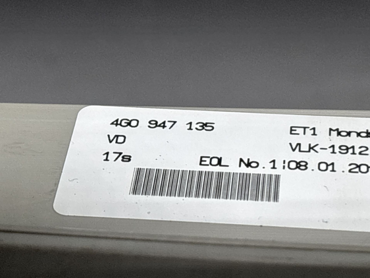 RASVJETA U KABINI AUDI A6 4G > 11-14 4G0947135E