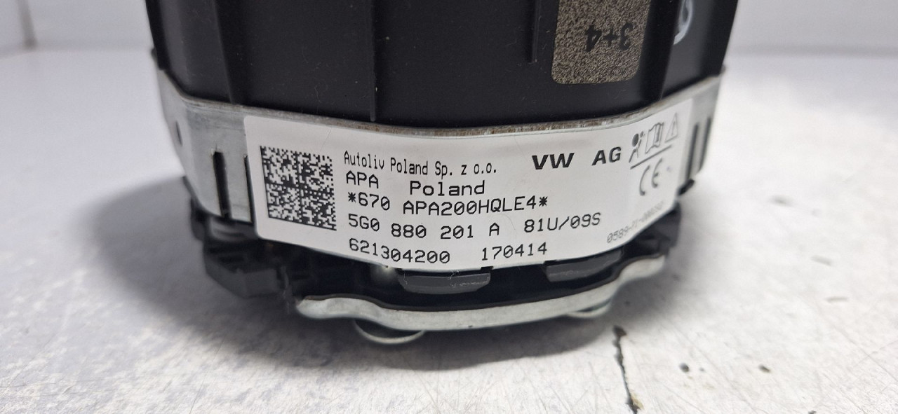 AIRBAG VOLANA VW GOLF 7 SW > 13- 5G0880201A