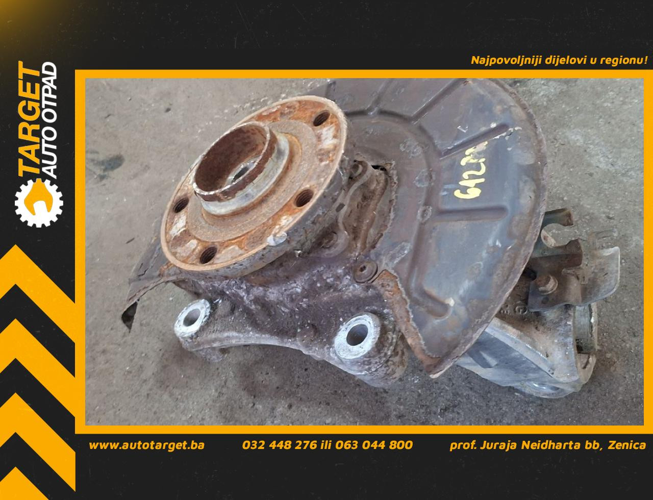 DIJELOVI GLAVCINA VW PASSAT B7 > 10-14 1.6 3C0407256F