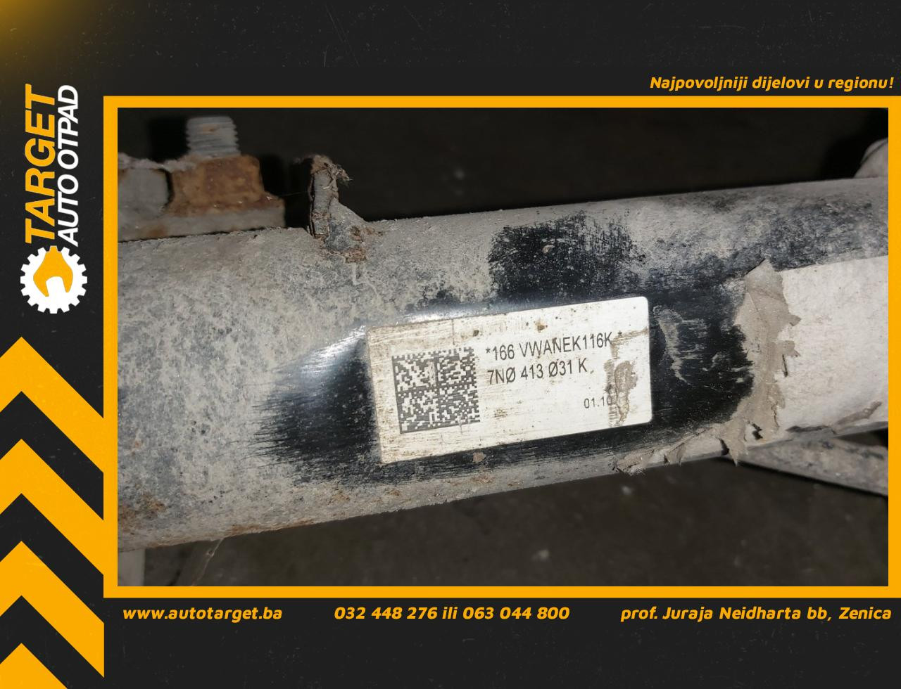 DIJELOVI AMORTIZER VW SHARAN > 10- 7N0413031K