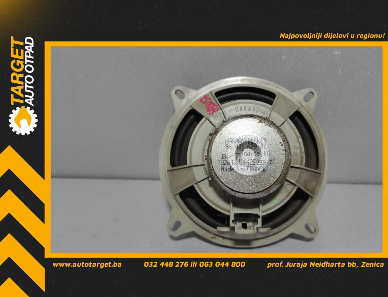 DIJELOVI ZVUCNIK CITROEN C3 > 02-05 9643162980