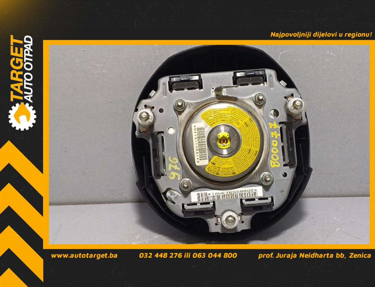 DIJELOVI AIRBAG VOLANA MAZDA 6 > 13-16 2.2