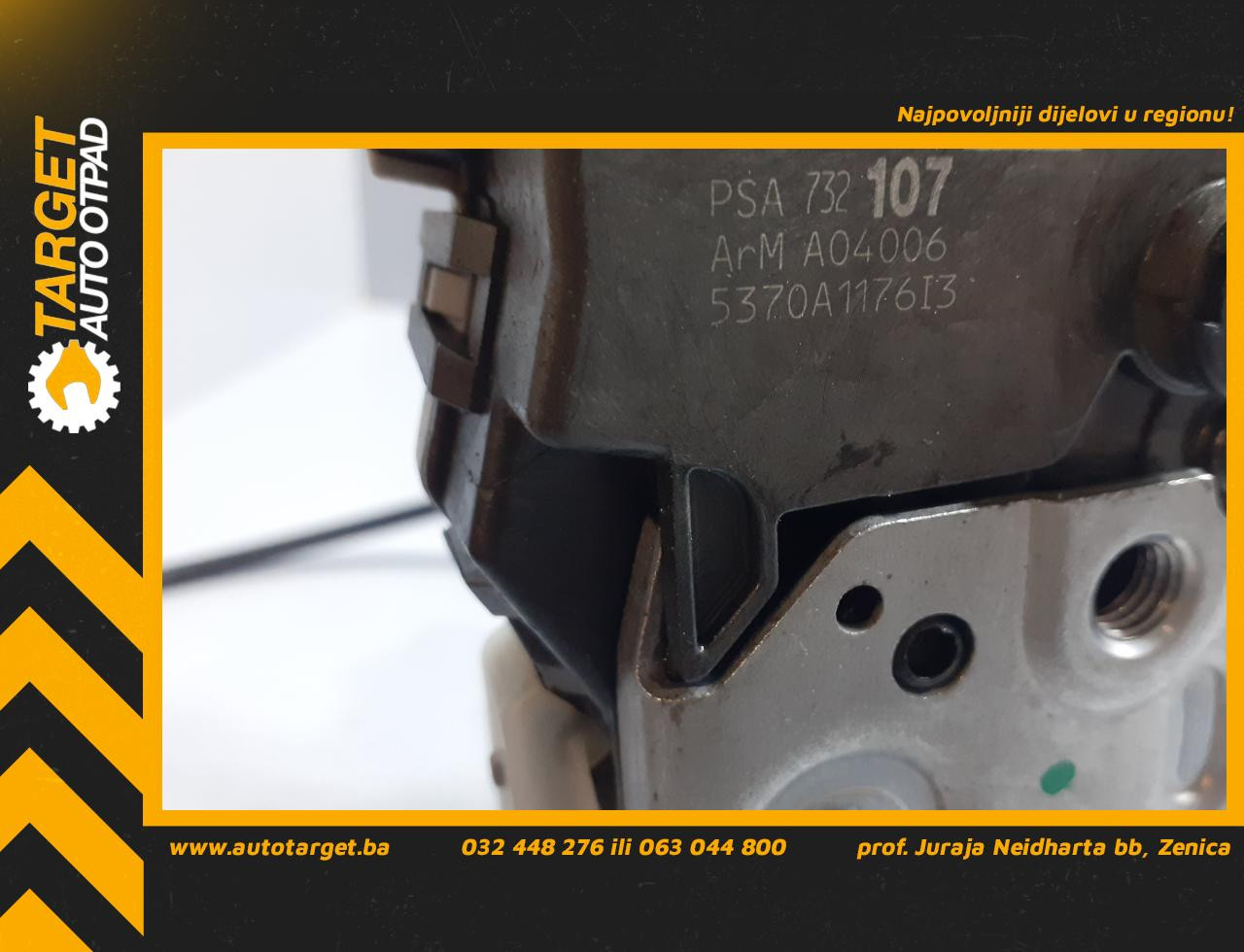 DIJELOVI BRAVA VRATA PEUGEOT 308 > 07-11 PSA732107