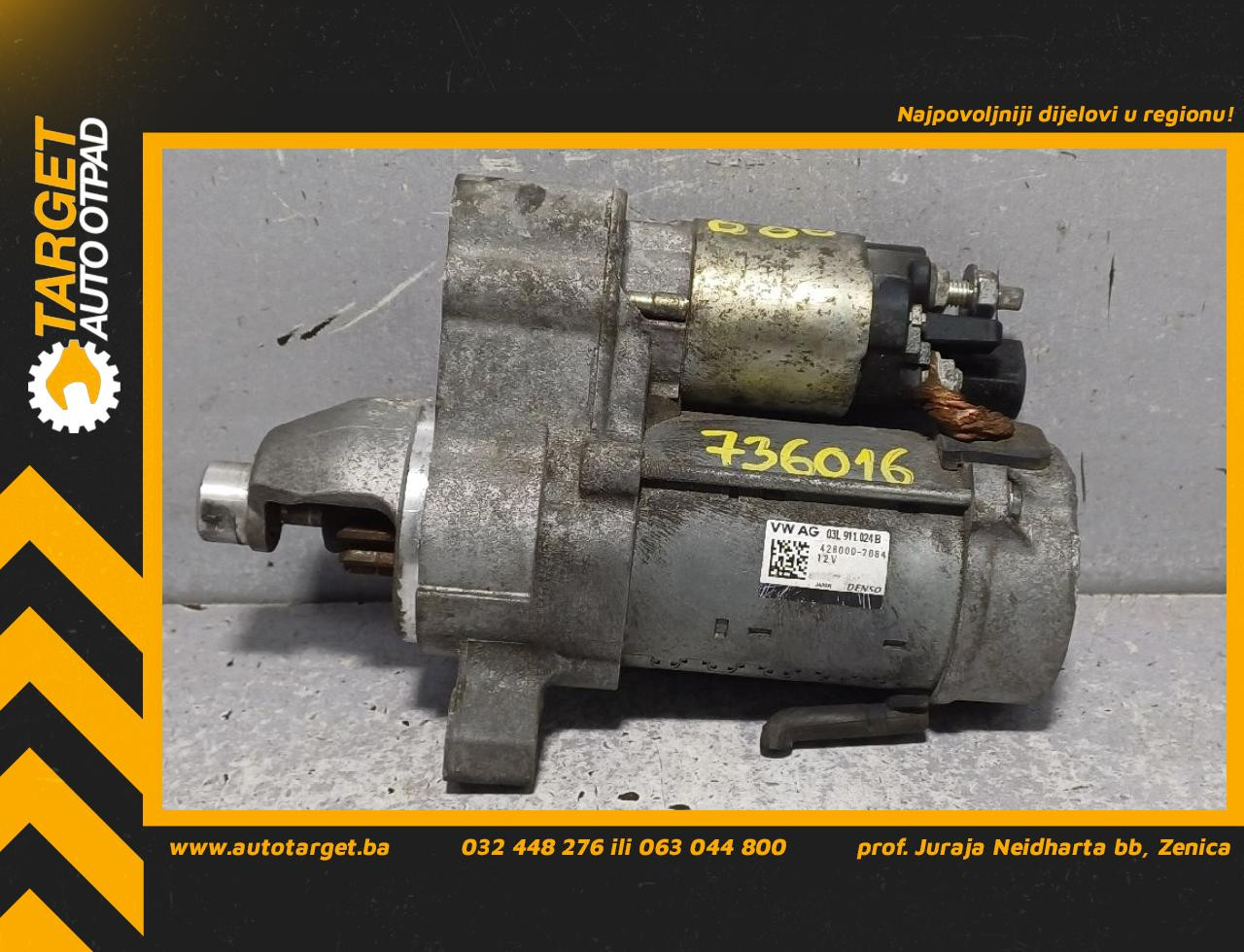 DIJELOVI ALNASER AUDI A6 4G > 11-14 03L911024B