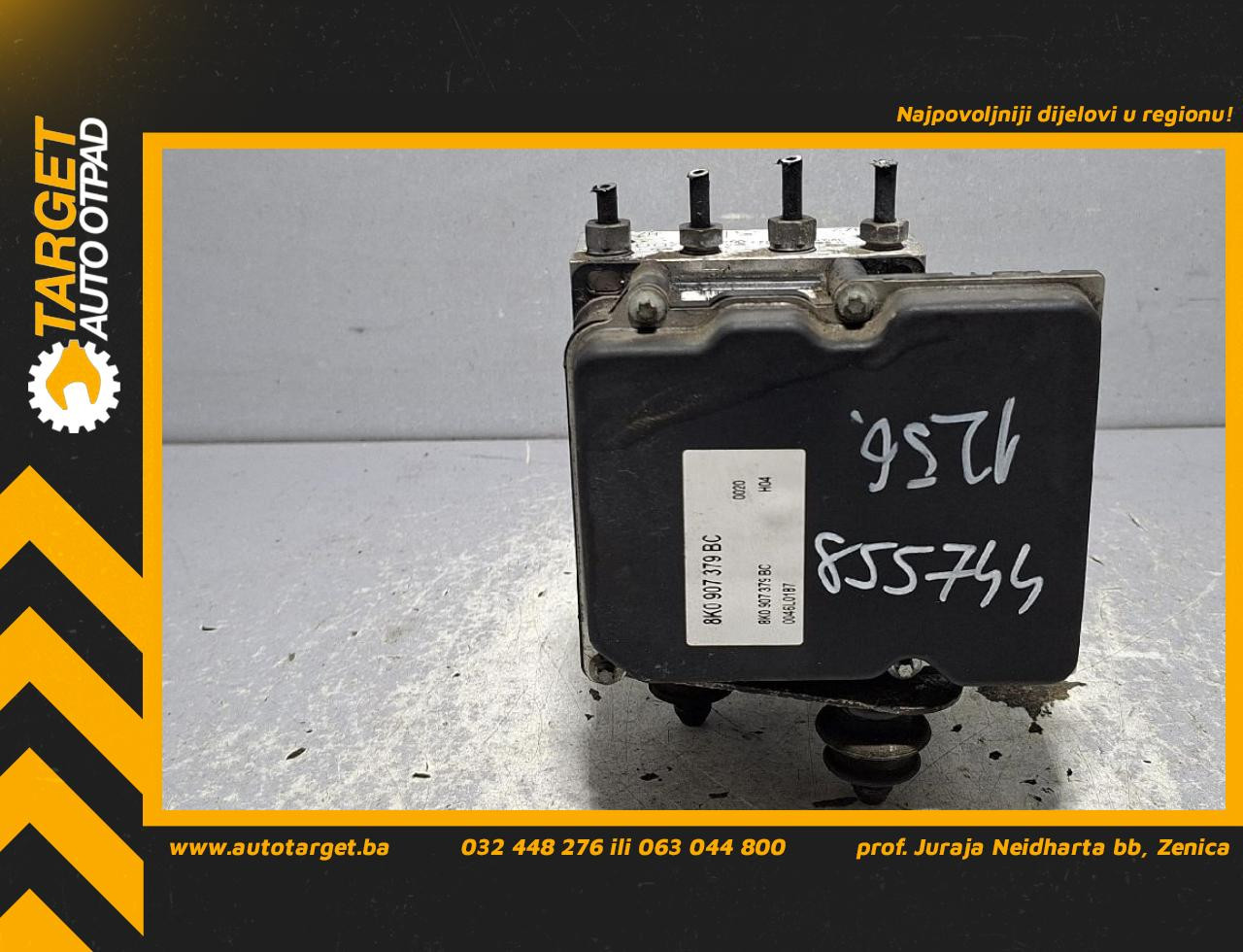 ABS ELEKTRONIKA AUDI A5 (8T3/8F7) COUPE > 07-11 8K0907379BC 02652