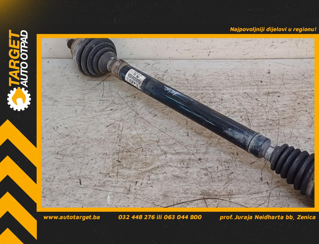 DIJELOVI POLUOSOVINA VW CADDY > 10-15 1.6 1K0407272EN