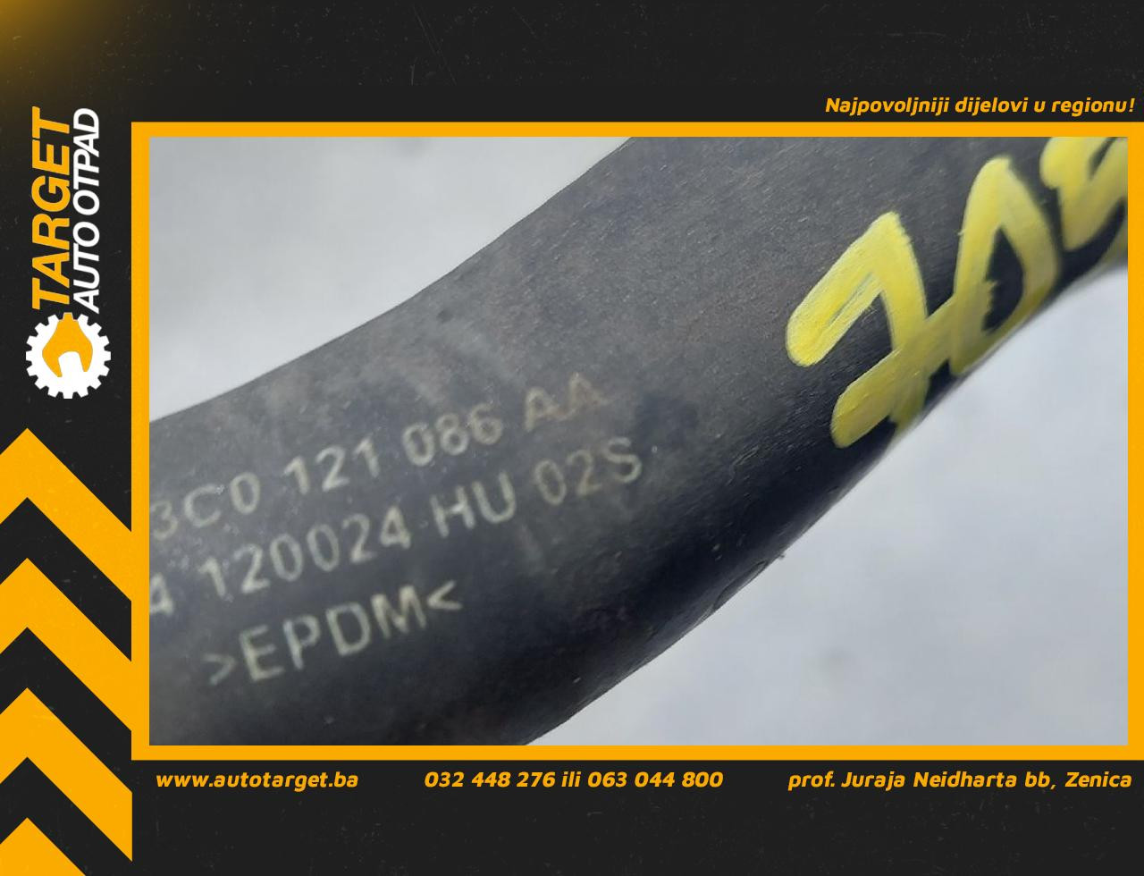 DIJELOVI CRIJEVO VW PASSAT B6 > 05-10 2.0 3C0121086AA