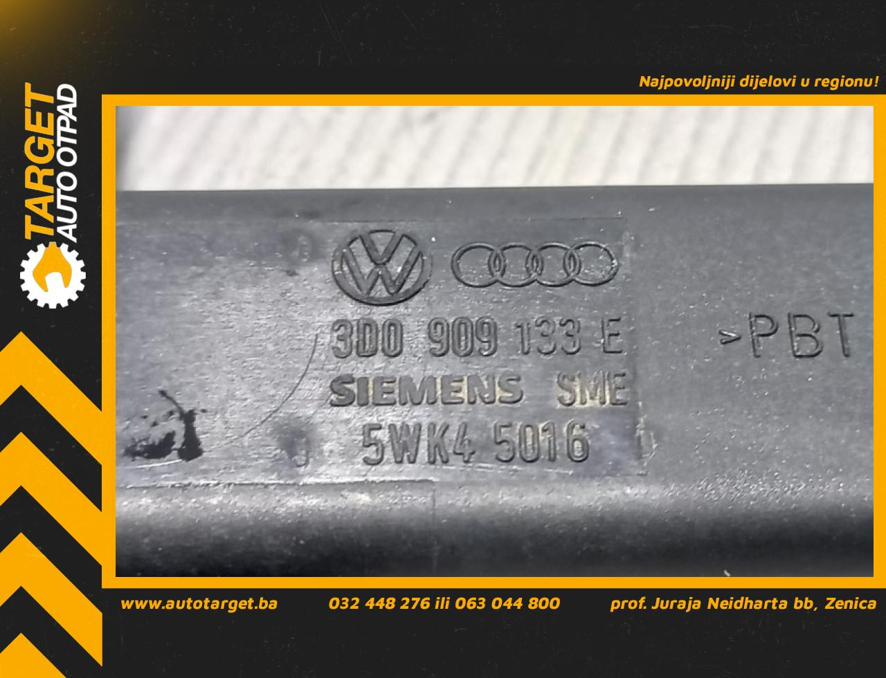 DIJELOVI ANTENA VW TOUAREG > 02-06 3D0909133E