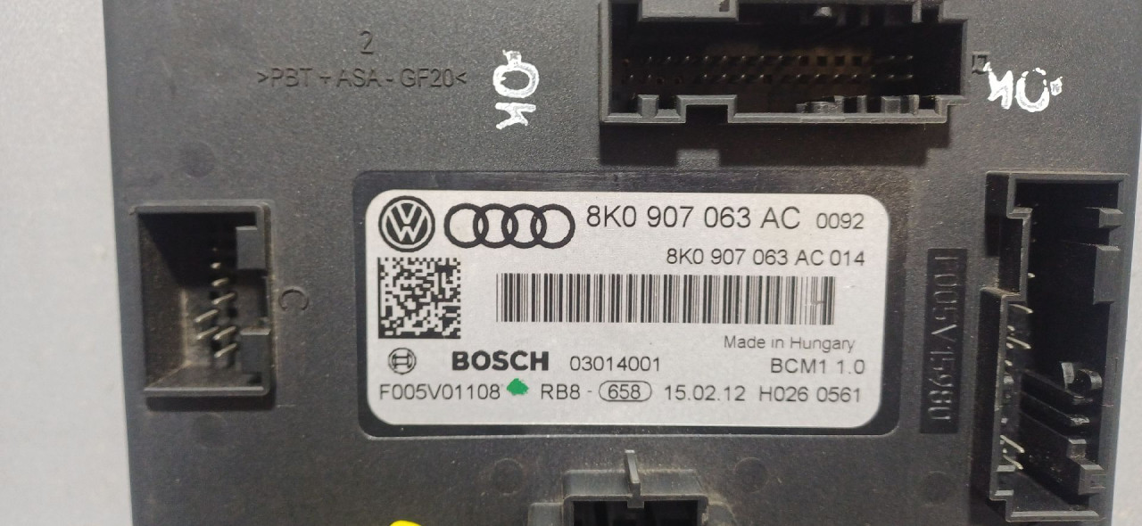 BCM ELEKTRONIKA AUDI A4 (B8) > 12-15 8K0907063AC
