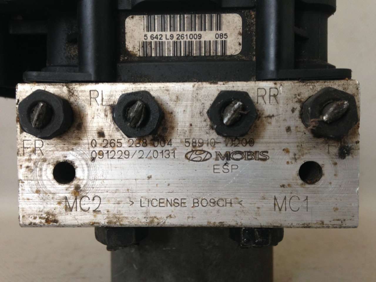 ABS ELEKTRONIKA HYUNDAI I20 > 08-12 0265238004 02659509