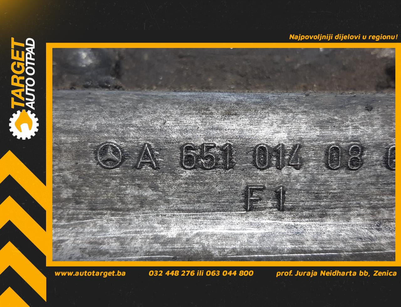 DIJELOVI KARTER MERCEDES SPRINTER > 06-13 2.2 A6510140802