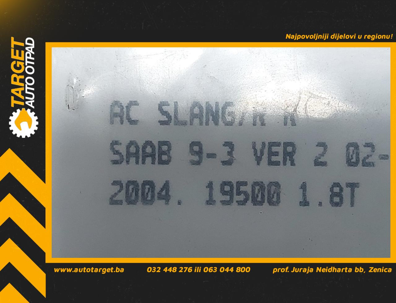 DIJELOVI CRIJEVO KLIME SAAB 9-3 > 03-07