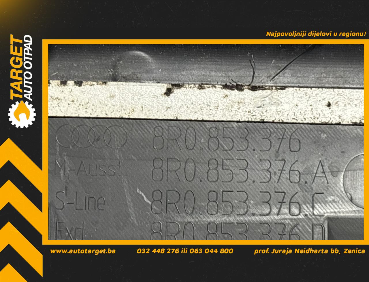 DIJELOVI LAJSNA AUDI Q5 > 08-11 2.0 8R0853376