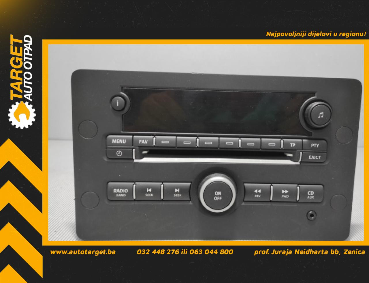 DIJELOVI RADIO SAAB 9-5 > 06-09 12778047