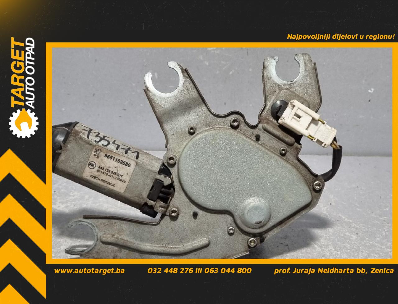 MOTORIC BRISACA GEPEKA PEUGEOT 206 > 98-09 9651169580