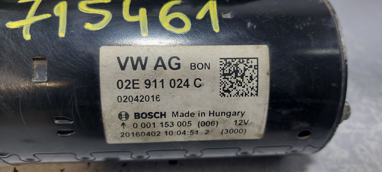 DIJELOVI ALNASER VW CADDY > 15-20 02E911024C