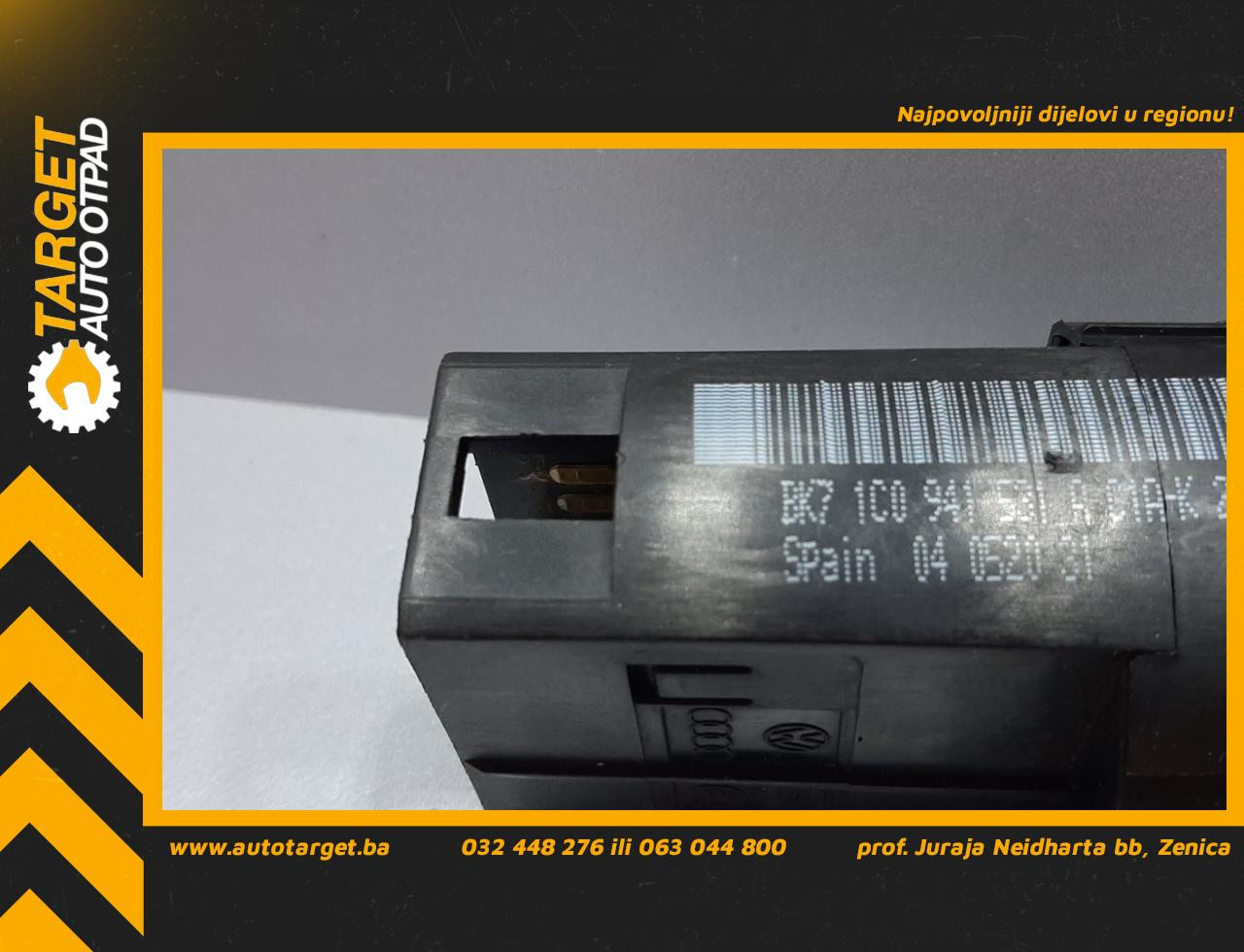 DIJELOVI PREKIDACI SVJETLA VW GOLF 4 > 97-03 BK71C0941531