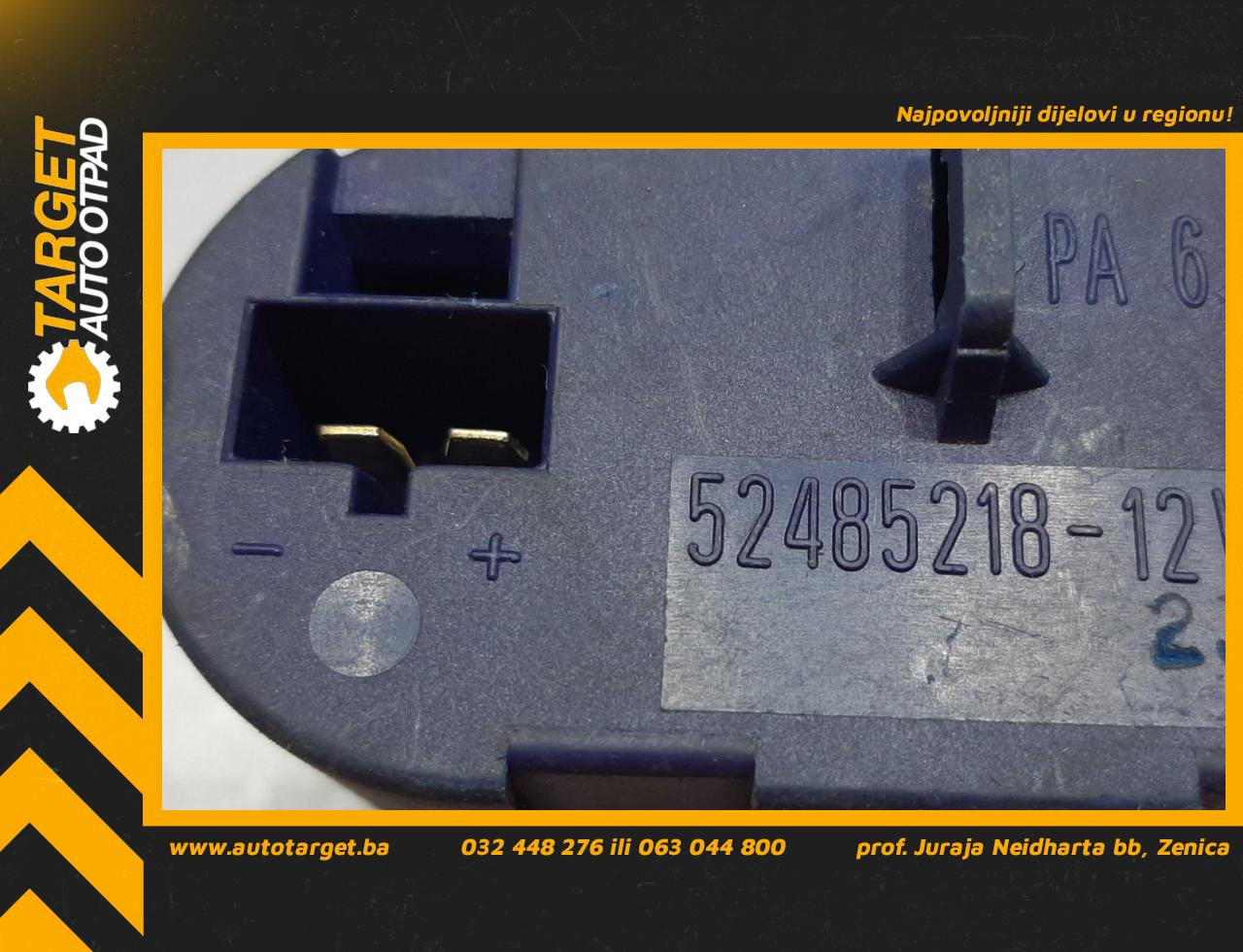 DIJELOVI ELEKTRONIKA REOSTAT RENAULT LAGUNA > 01-05 52485218