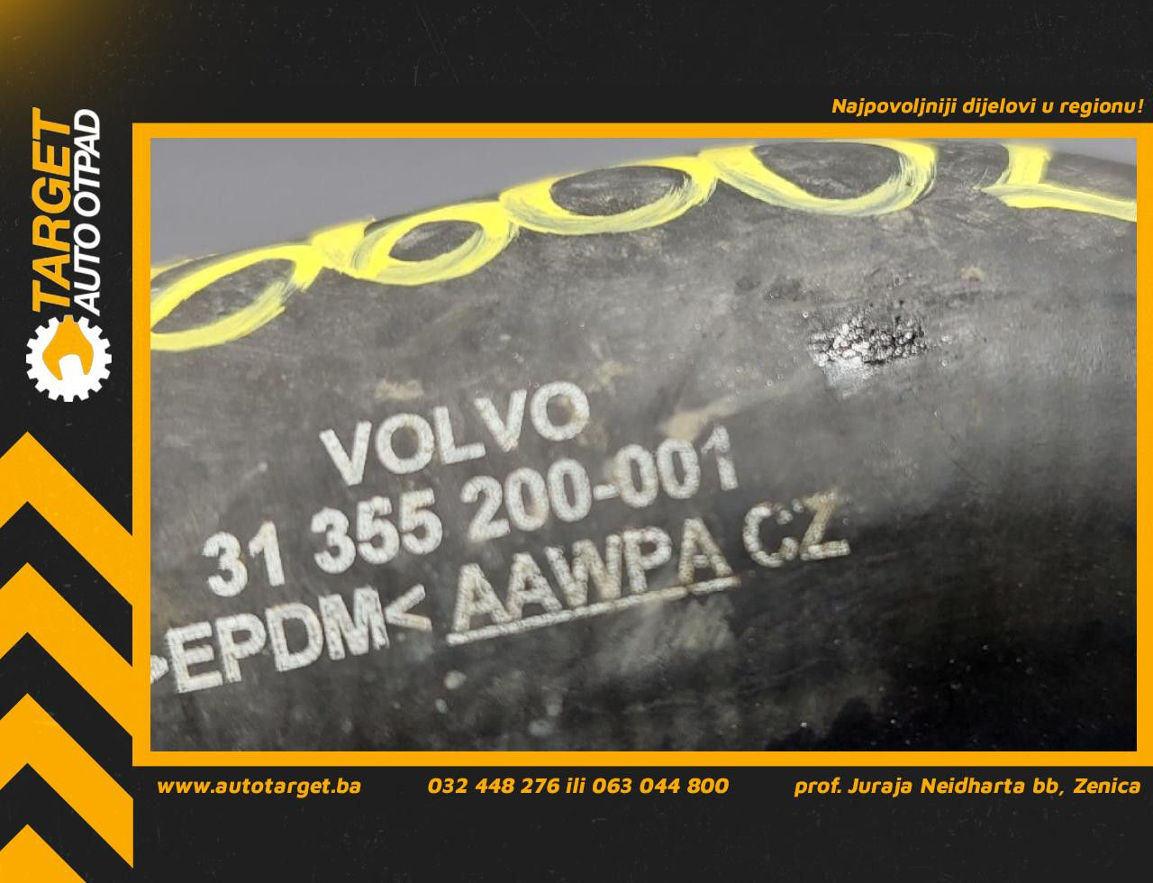 DIJELOVI CRIJEVO VOLVO XC60 > 08-13 2.4 31355200