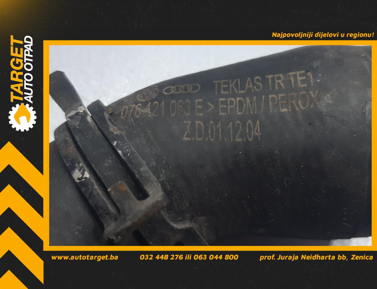 DIJELOVI CRIJEVO VW CRAFTER > 05-11 076121063E