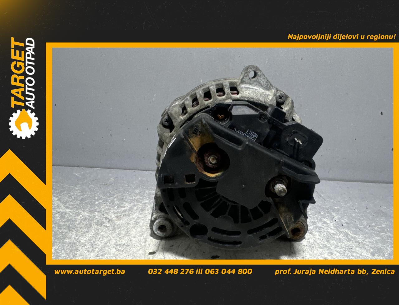 DIJELOVI ALTERNATOR OPEL VIVARO > 01-07 2.5