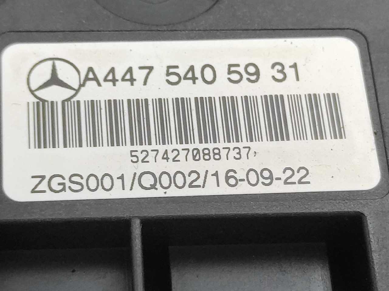 KLEMA MERCEDES VITO (W447) V KLASA > 14- A4475405931