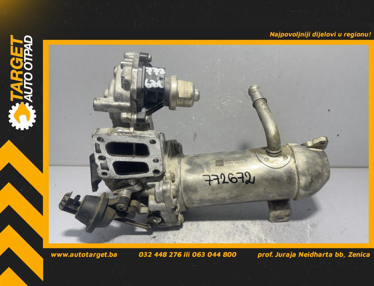 HLADNJAK EGR VENTILA FORD RANGER > 16- GK2Q9F464AE