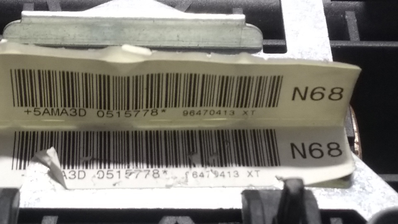 AIRBAG VOLANA CITROEN XSARA PICASSO > 04-12 96470413XT