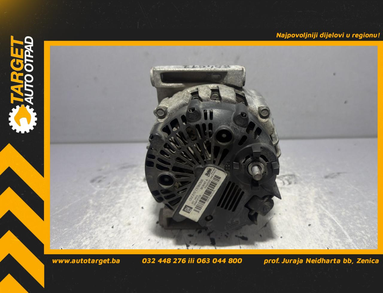 DIJELOVI ALTERNATOR OPEL ASTRA J > 12-15 1.6 13586366