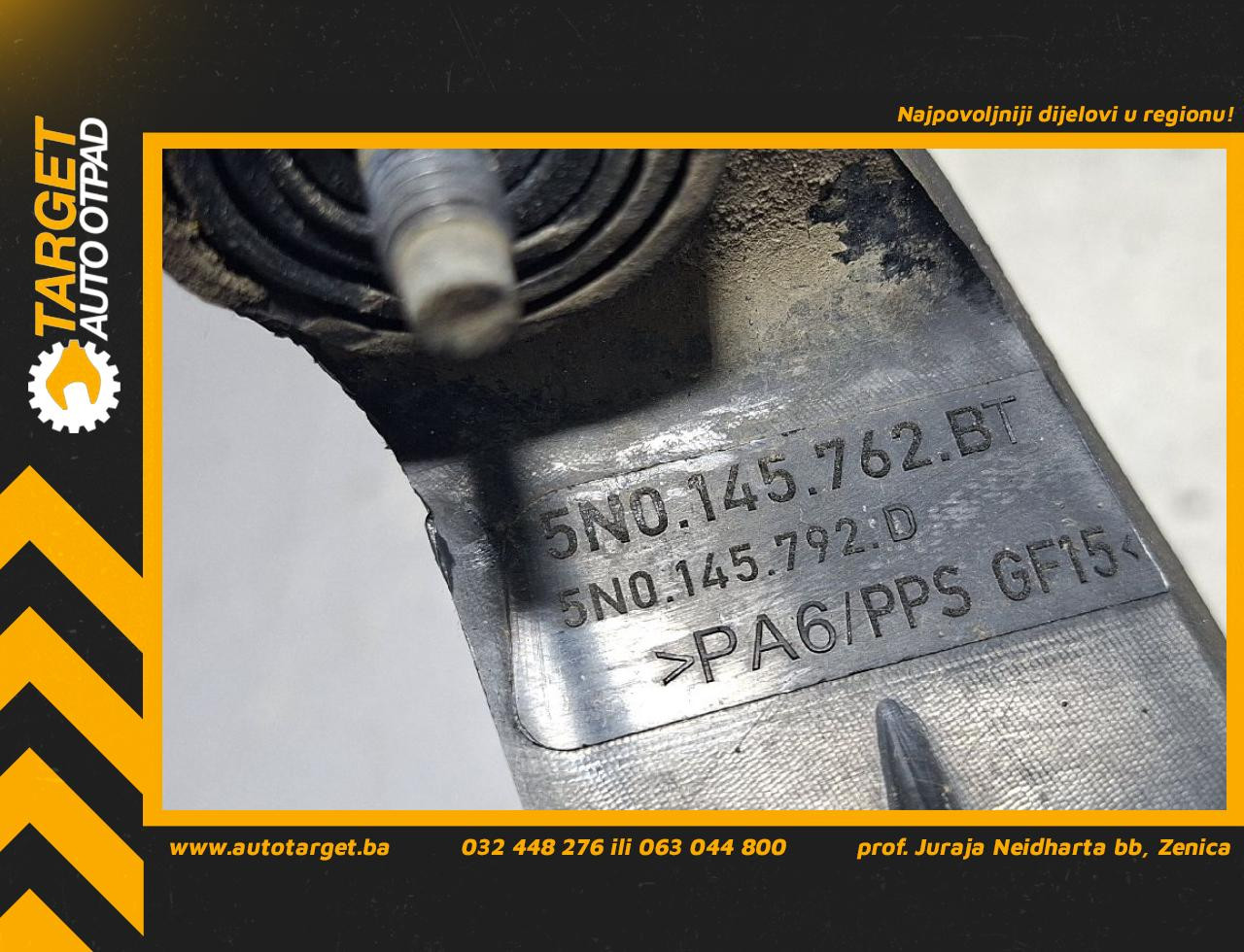 DIJELOVI CRIJEVO AUDI Q3 > 11-15 2.0 5N0145762BT