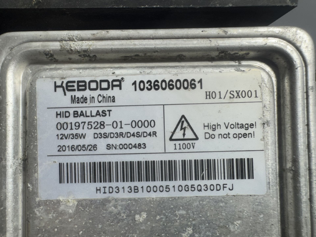 BALAST FARA LAND ROVER EVOQUE > 15-18 1036060061