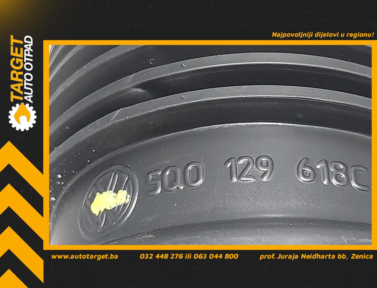 DIJELOVI CRIJEVO VW GOLF 7 > 12-16 5Q0129618C