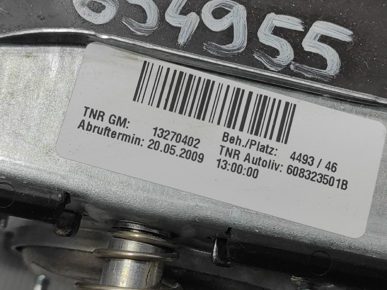 DIJELOVI AIRBAG VOLANA OPEL INSIGNIA > 09-13 2.0 13270402