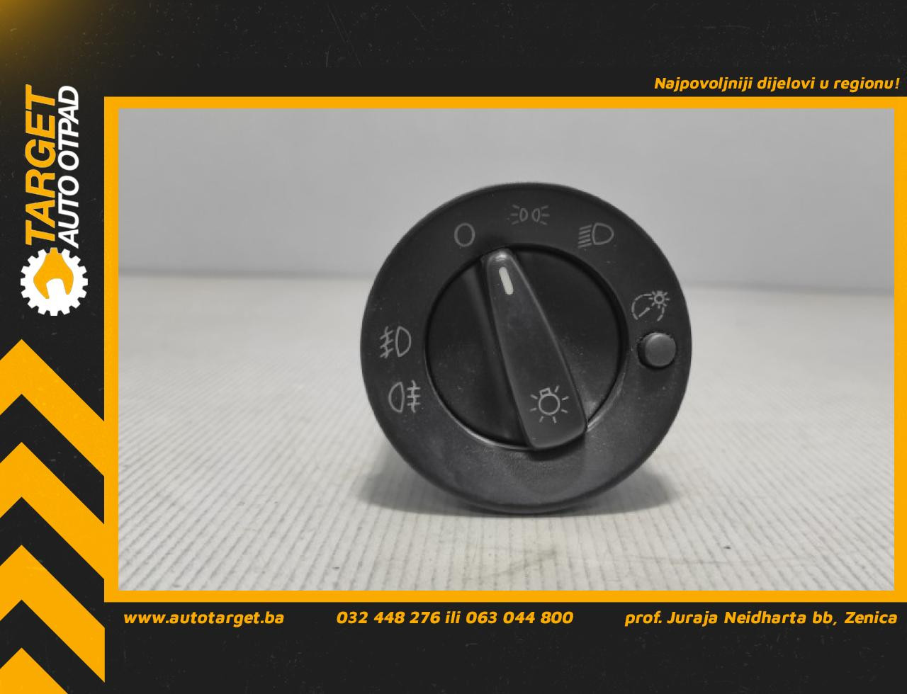 DIJELOVI PREKIDACI SVJETLA SKODA OCTAVIA > 97-00 1U0941531A
