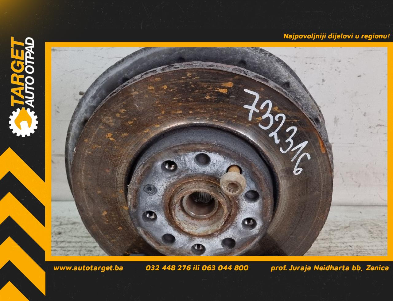 DIJELOVI GLAVCINA VW CADDY > 15-20 1K05AC