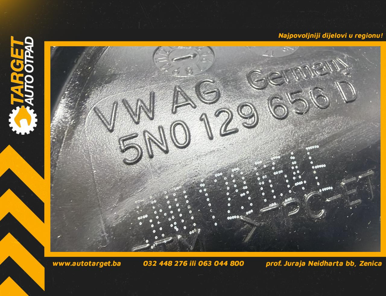 DIJELOVI CRIJEVO VW TIGUAN > 11-15 2.0 5N0129656D