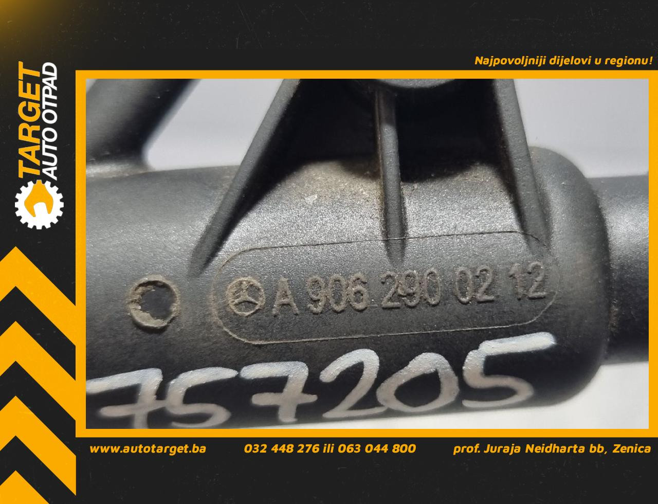 DIJELOVI CILINDAR MERCEDES SPRINTER > 13-18 2.2 A9062900212