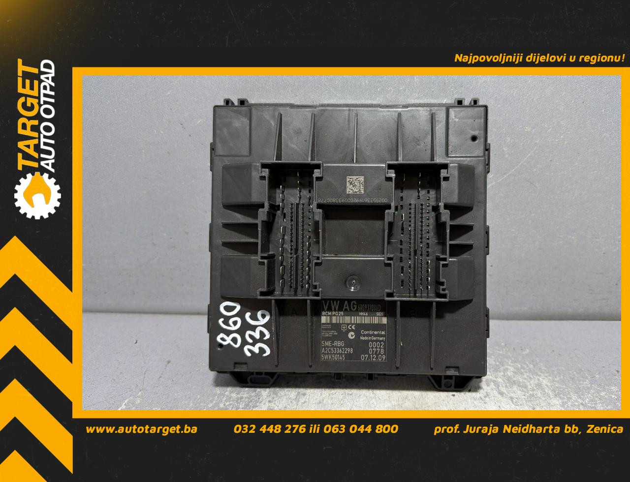 DIJELOVI BCM ELEKTRONIKA VW POLO > 09-14 1.6 6R0937086D